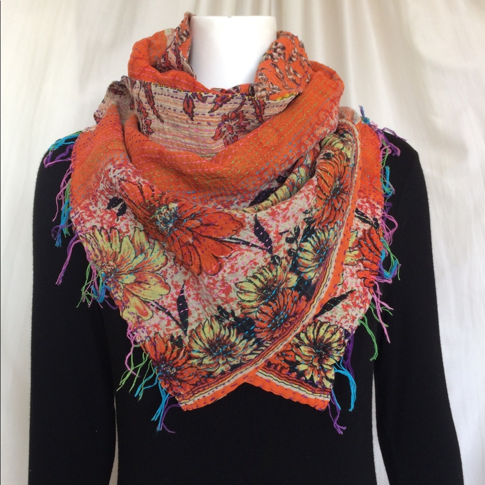 Kantha Scarf